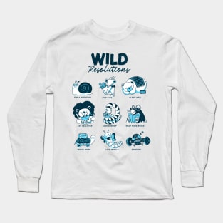 wild resolutions Long Sleeve T-Shirt